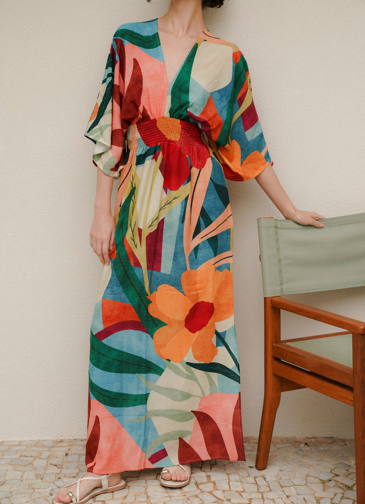 Dreamscape Maxi Dress (Marygold)
