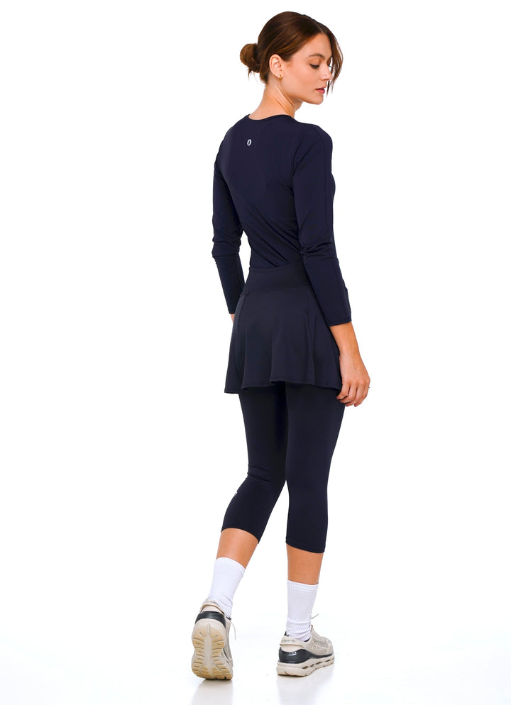 Love Skirted Capri (Azul Dark)