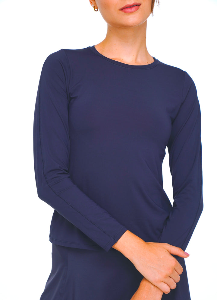 Luna Long Sleeves (Azul Dark)