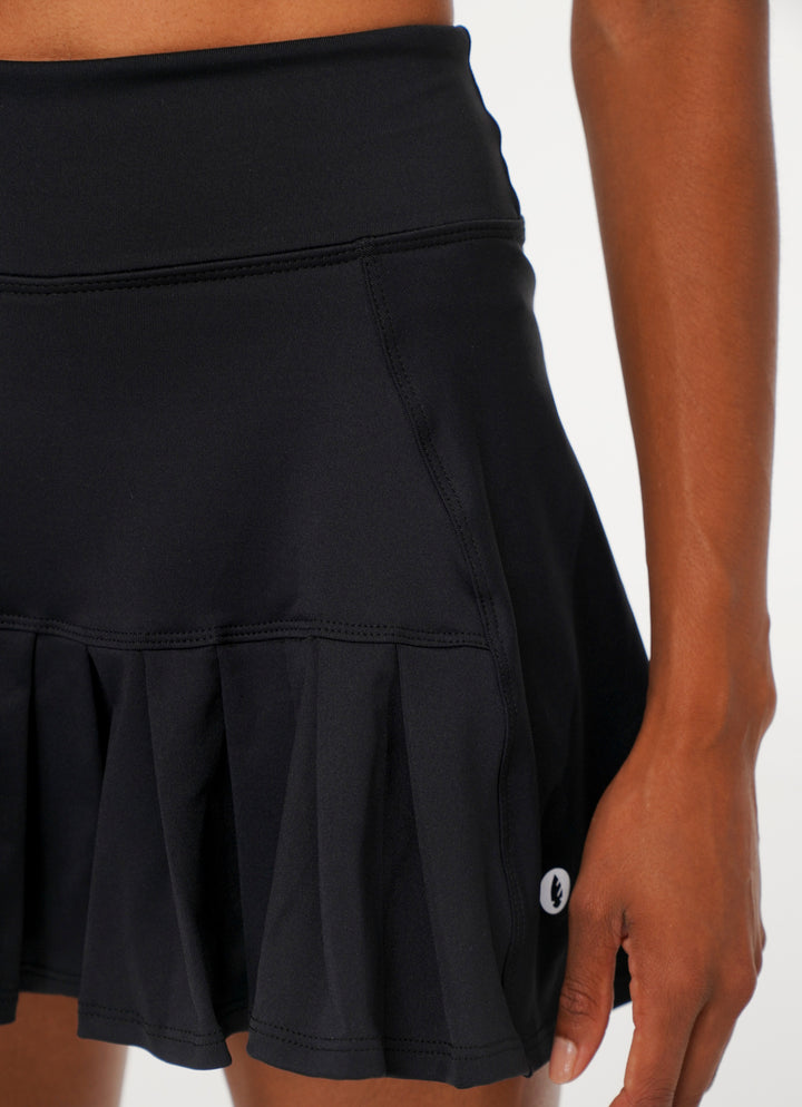 Flirty Skirt / Skort (Black) 14.5"