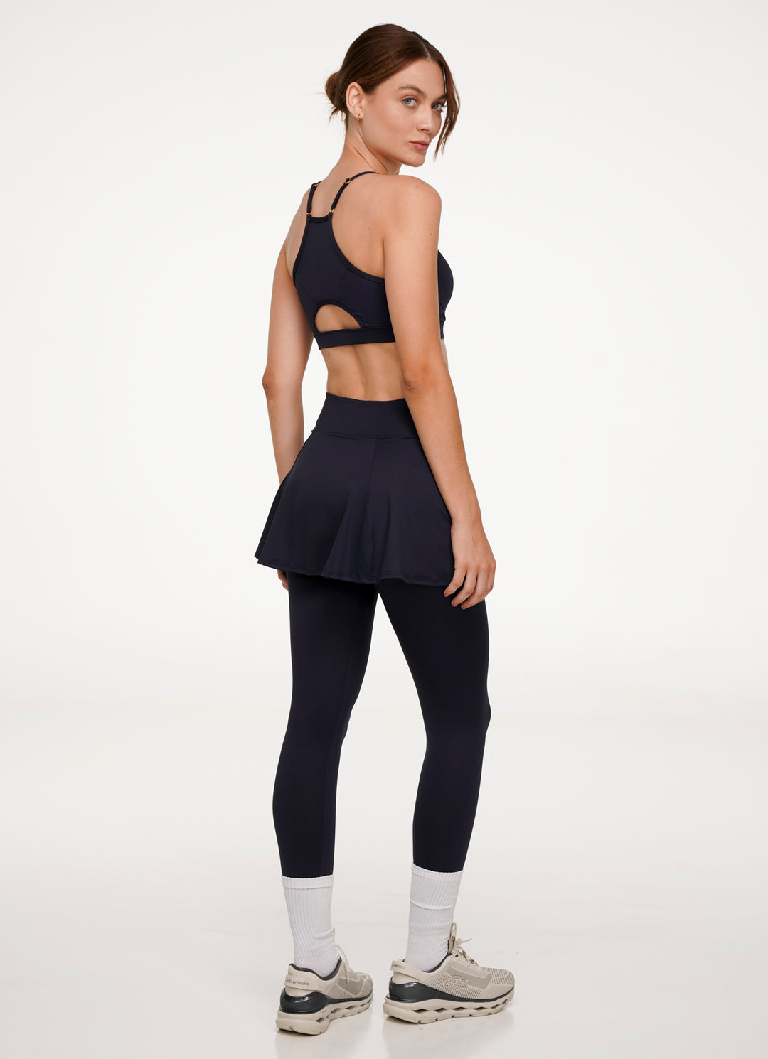 Love Skirted Legging (Black)
