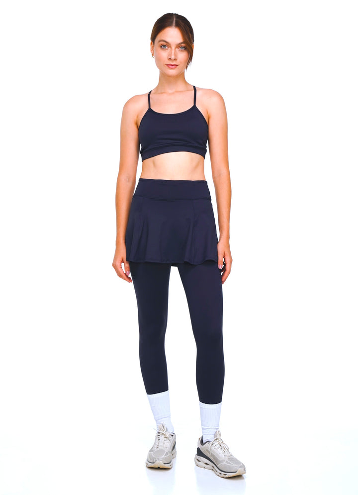 Love Skirted Legging (Dark Navy)