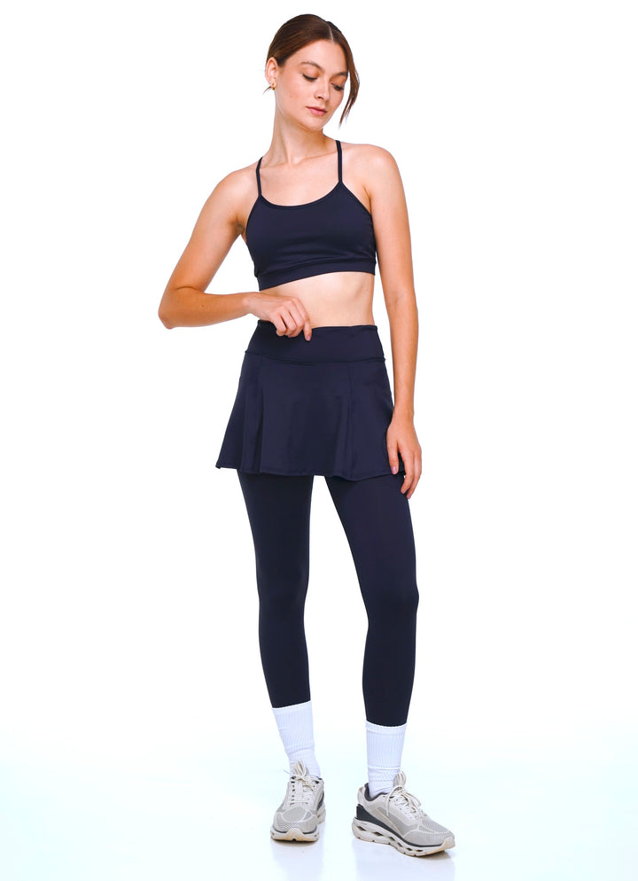 Love Skirted Legging (Dark Navy)
