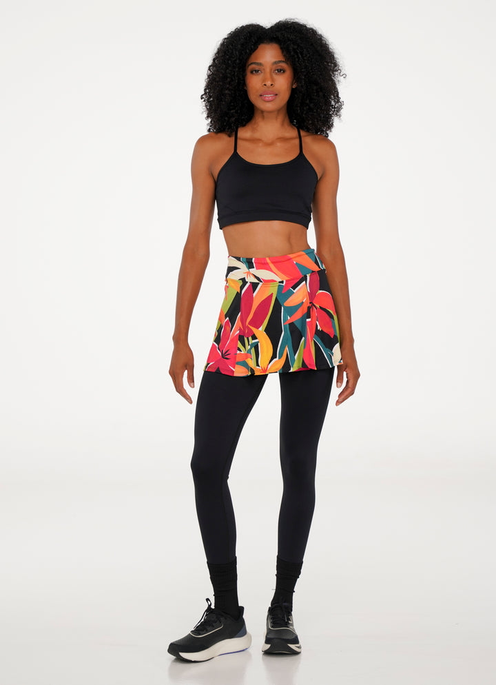 Love Skirted Legging (Scarlet)