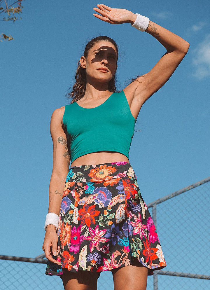 Ultimate Skirt / Skort (Botanic) 17" skirts Dona Jo Fitwear   