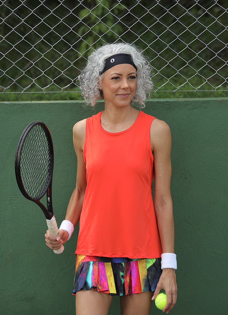Connect Tank (Pitanga) UPF 50+ tank tops Dona Jo Fitwear   