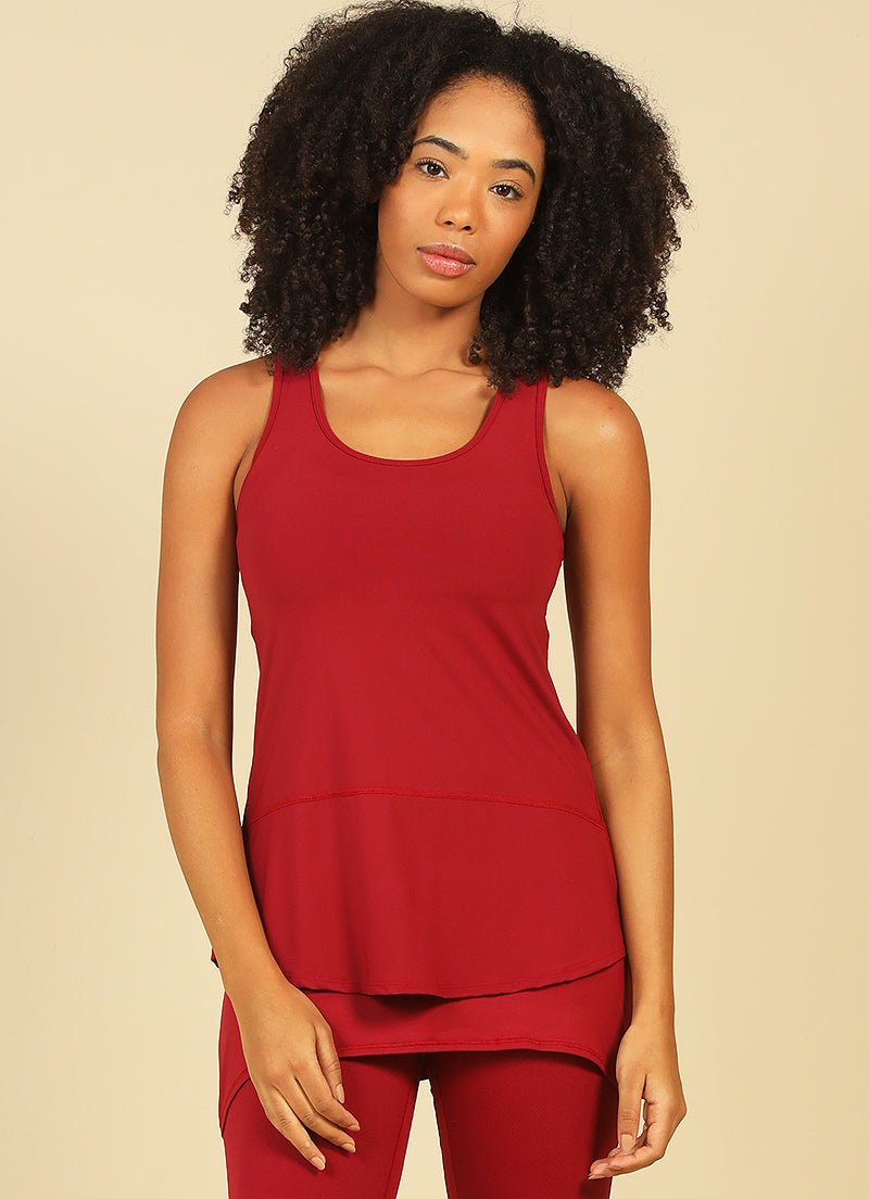 Day Glow Tank (Imperio) UPF 50+ tank tops Dona Jo Fitwear   