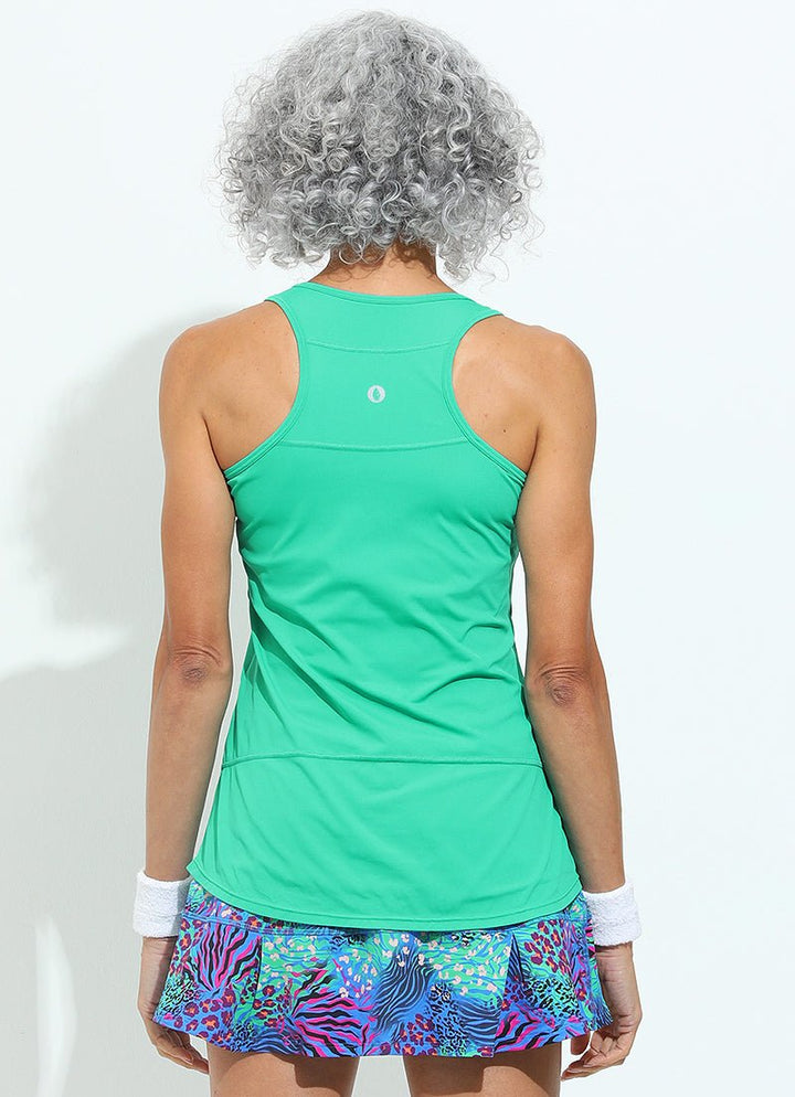 Day Glow Tank (Sereia) UPF 50+ tank tops Dona Jo Fitwear   