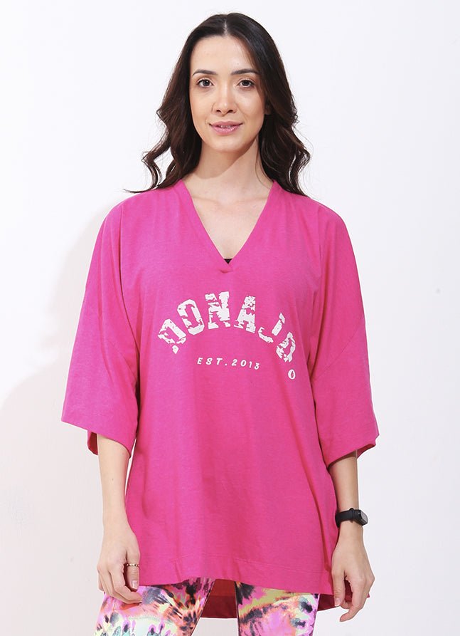 DonaJo Shirt (Pink) short sleeves Dona Jo Fitwear Pink Size 1 (S) Graphic Tee