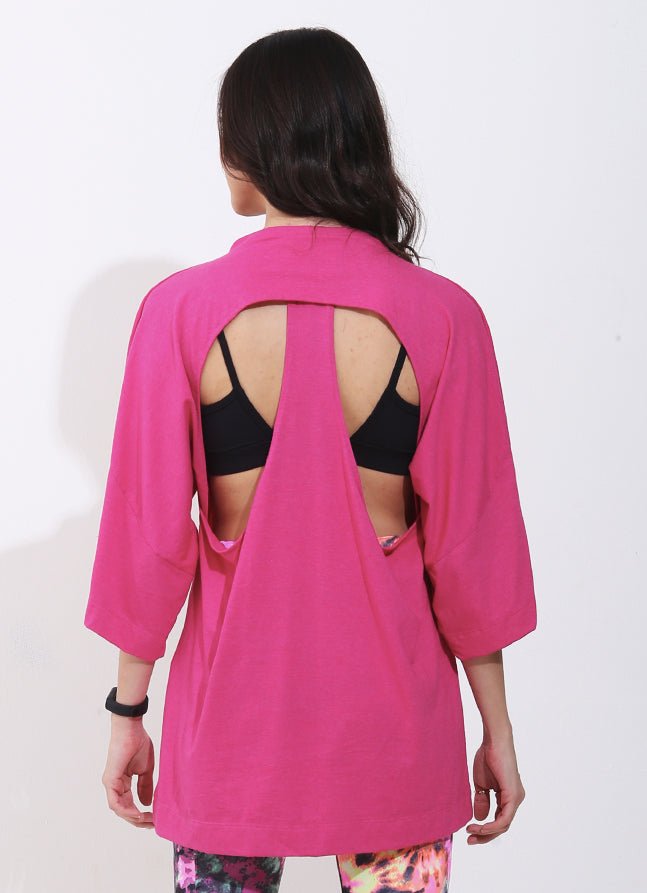 DonaJo Shirt (Pink) short sleeves Dona Jo Fitwear   