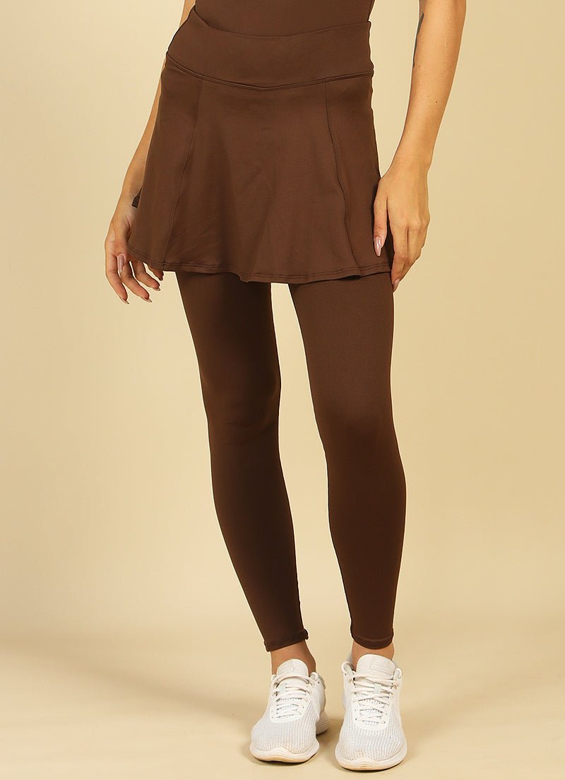Love Skirted Legging Cafe Torrado